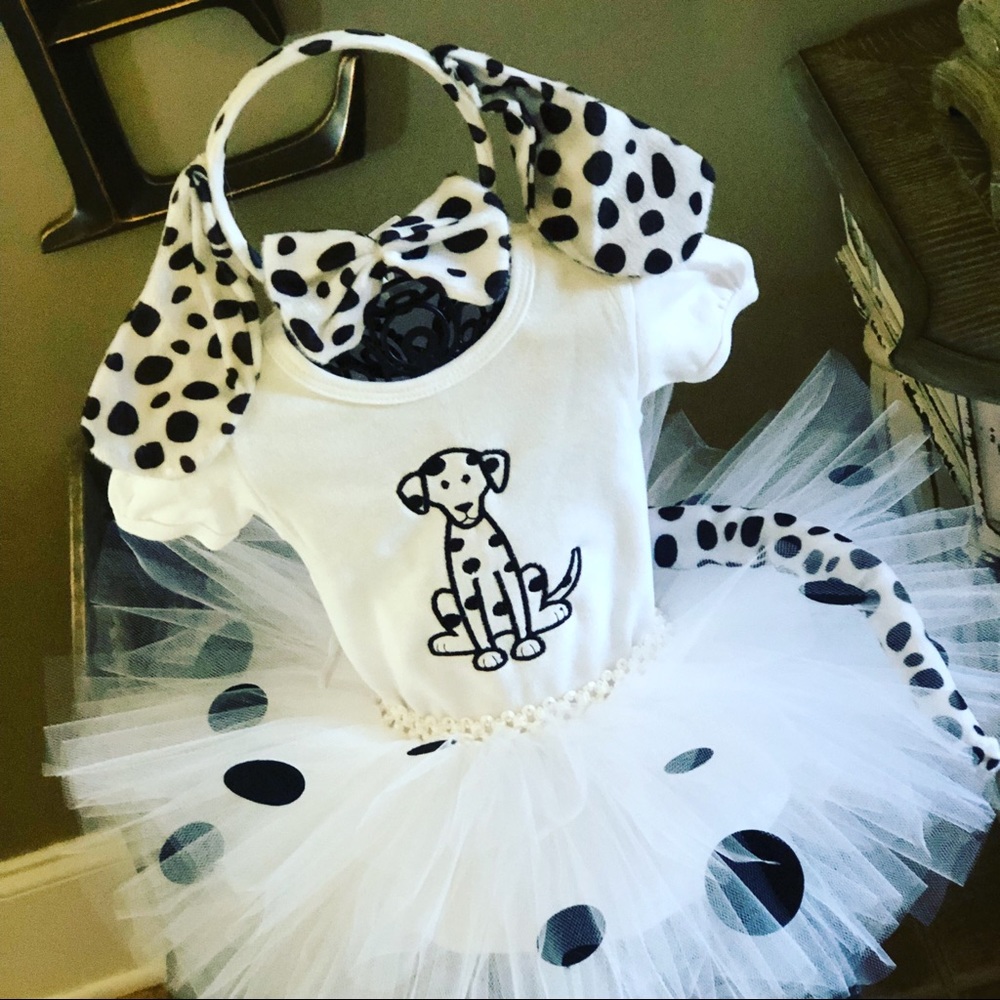 Dalmatian Tutu Costume